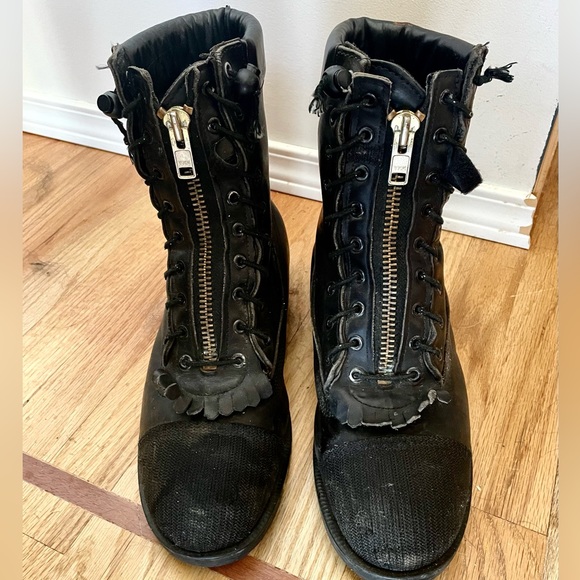 Black Diamond Shoes Firefighter Work Bootssteel Toed Heavy Duty Nfpa Poshmark